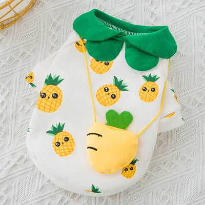 Ropa para Perro Piña Transpirable - Diseño Adorable - Image 6