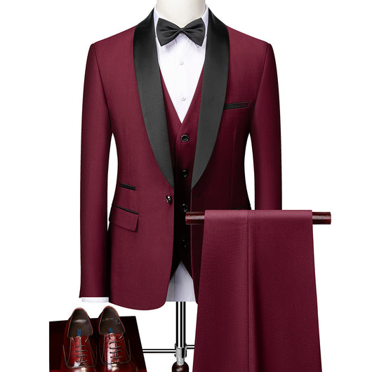 Traje Slim Fit Elegante para Novio y Eventos Formales - Image 5