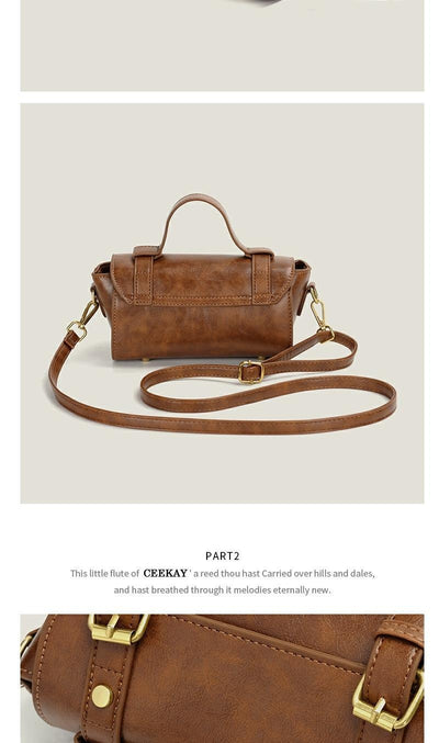 Bolso Redondo Retro con Textura Avanzada - Image 14