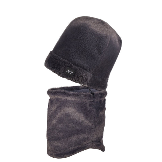 Conjunto Abrigador de Gorro y Bufanda para Otoño e Invierno - Image 5