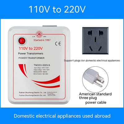 Convertidor de Voltaje 220V a 110V - Transformador Bidireccional para Electrodomésticos - Image 4