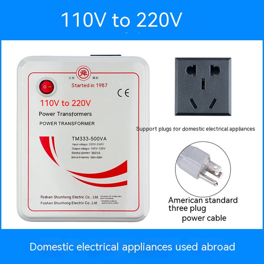 Convertidor de Voltaje 220V a 110V - Transformador Bidireccional para Electrodomésticos - Image 4