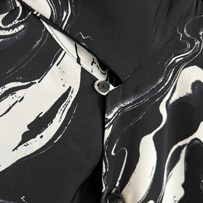 Playera Juvenil Estampado Abstracto - Diseño Onda Fresco - Image 8