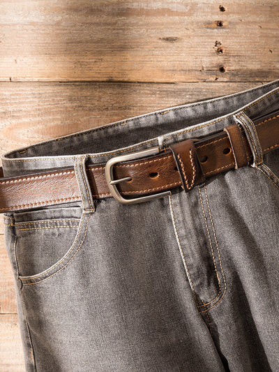 Cinturón de Cuero Genuino para Hombre - Línea Carreta - Image 10