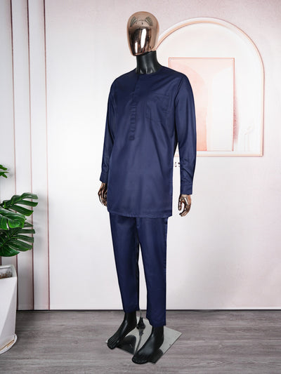 Traje de Tres Piezas Ejecutivo con Bordado para Hombre - Image 30