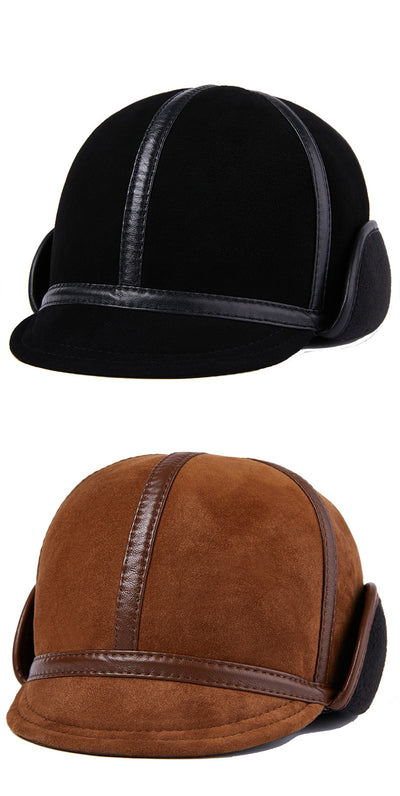 Gorro de Invierno en Piel de Borrego con Forro Térmico para Hombre - Image 11