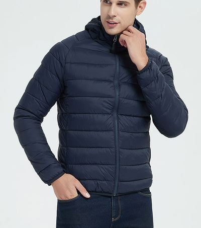 Abrigo Deportivo Ligero con Capucha - Chaqueta Térmica Impermeable para Invierno - Image 27
