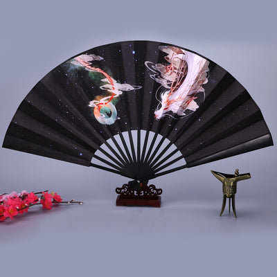 Abanico Plegable de la Serie Antigua Han Chinese Clothes Match - Image 3