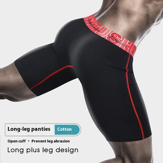 Bóxers Largos de Algodón para Hombre con Protección Anti-fricción