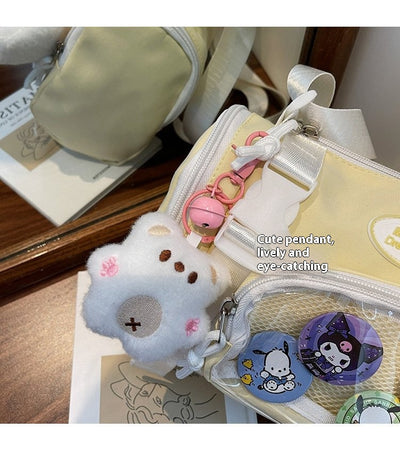 Bolsa Crossbody Transparente Estilo Preppy - Image 18