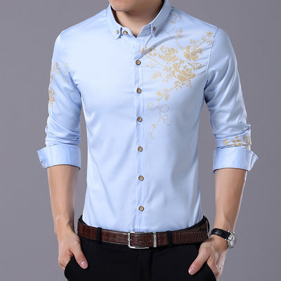 Camisa Estampado Flores para Hombre - Image 6