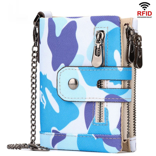 Billetera Trifold Multicolor para Hombre - Diseño Personalidad - Image 14