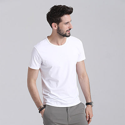 Camiseta Modal Manga Corta para Hombre - Ajuste Slim Secado Rápido Verano - Image 7