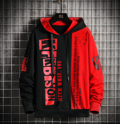 Sudadera Hoodie de Manga Larga para Hombre - Casual y Versátil