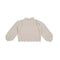 Suéter Infantil Cuello Redondo con Detalle Cutout