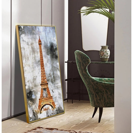 Cuadro de Lienzo Paisaje Torre Dorada Retro para Dormitorio - Image 11
