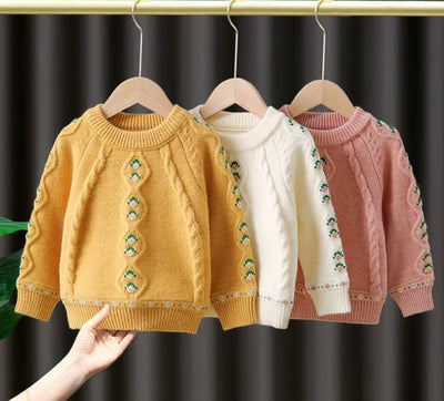 Suéter Tejido Fashionable para Niña - Image 14