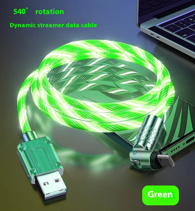Cable de Carga Rápida con Luz Ambiental Colorida para Auto - Image 12