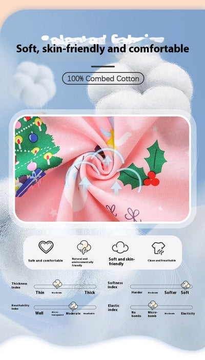 Vestido Navideño Infantil de Algodón Estilo Europeo con Diseño de Princesa - Image 10