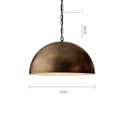 Lámpara Colgante de Cobre para Restaurantes - Diseño Minimalista - Image 7