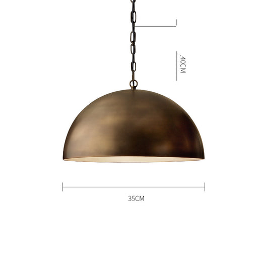 Lámpara Colgante de Cobre para Restaurantes - Diseño Minimalista - Image 7