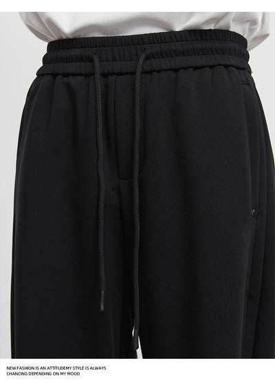 Pantalones de Sudadera Rectos Otoño-Invierno Diseño Ancho y Suelto - Image 10
