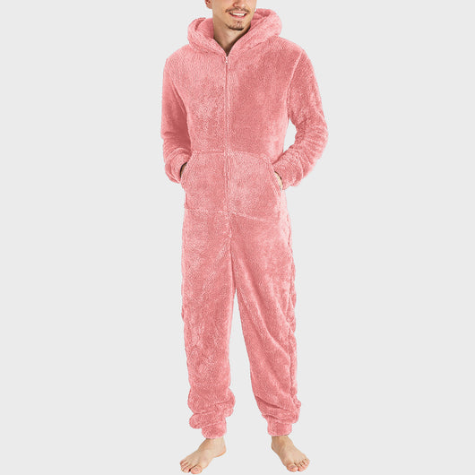 Pijama Térmico Tipo Jumpsuit con Cierre para Hombre - Image 11