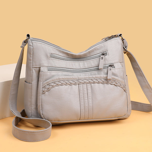 Bolsa Bandolera Multicompartimentos de Gran Capacidad para Mujeres