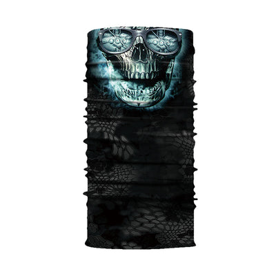 Braga Mágica sin Costuras con Estampado 3D Calavera para Ciclismo - Image 10