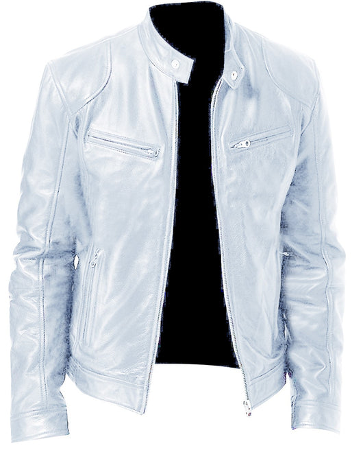 Cardigan Ejecutivo con Detalles en Cuero PU y Bolsillos - Image 10
