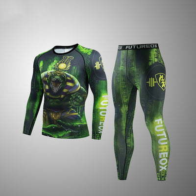 Traje Deportivo Ajustado para Hombre con Tecnología Stretch