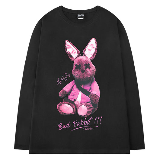 Camiseta Manga Larga Unisex Estilo Coreano National Tide - Image 9
