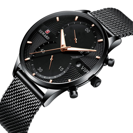 Reloj de Hombre Sumergible con Calendario y Movimiento de Cuarzo - Image 14