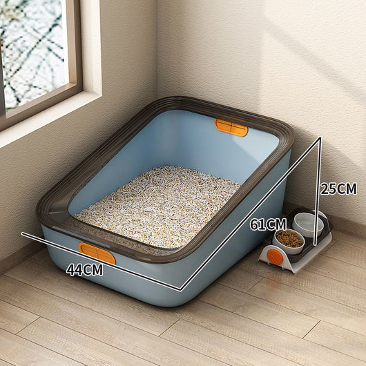 Comedero y Bebedero Elevado para Gatos con Tallo de Cerámica - Image 12