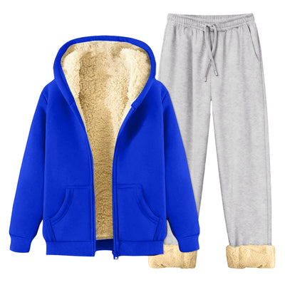 Conjunto Sudadera con Forro Polar Otoño Invierno - Image 7