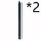 2 Piezas Blanco APP Carga USB