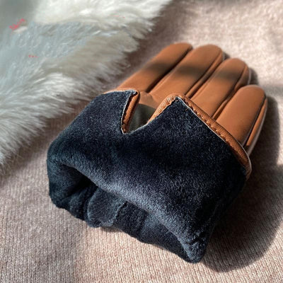 Guantes Térmicos para Mujer con Forro Polar y Palma de PU - Image 3