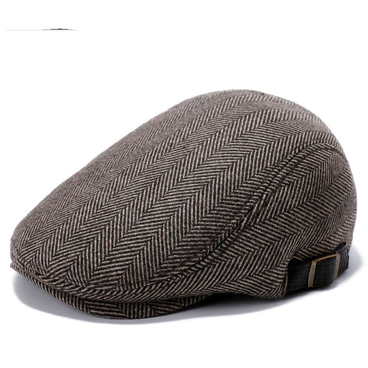 Boina de Lana para Hombre - Abrigo Otoño e Invierno - Image 12