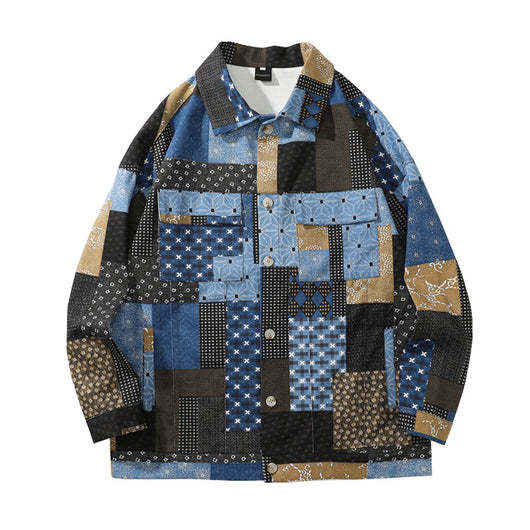 Camisa de Trabajo Manga Larga con Combinación de Colores para Hombre - Image 13