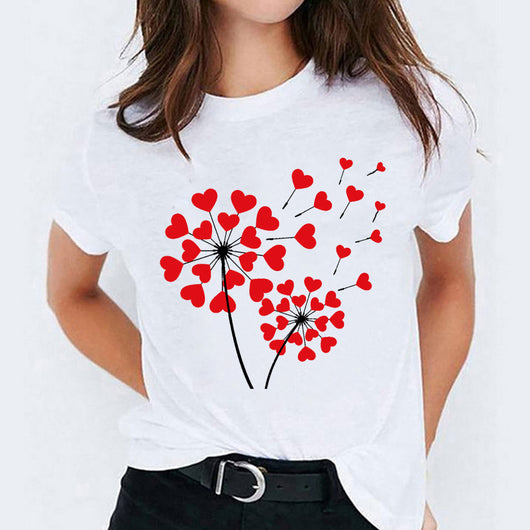 Playera Corta de Amor Dulce y Adorable - Image 18