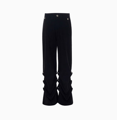 Pantalones Casuales Plisados de Ante Original Design para Hombre - Image 9