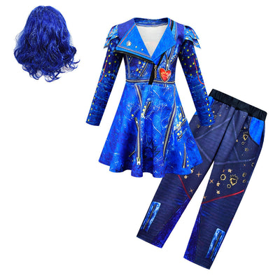 Disfraz Infantil Azul para Halloween - Conjunto Completo - Image 12