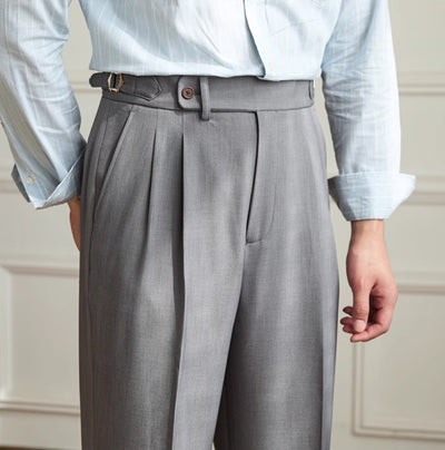 Pantalones Anchos de Talle Alto Sin Planchado - Cómodos y Transpirables - Image 17