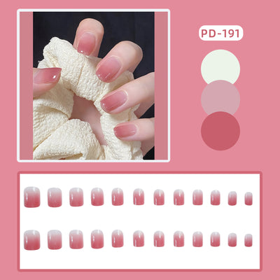 Uñas Postizas Adhesivas Efecto Ballet Esmerilado - Manicura Perfecta Lista para Usar - Image 34