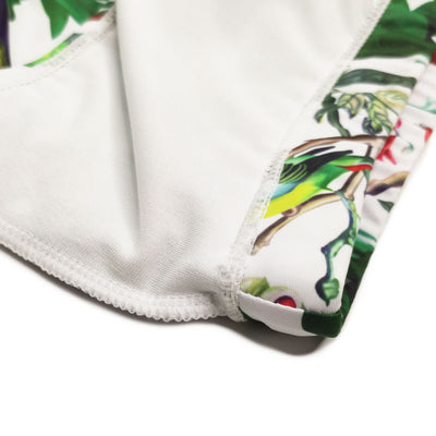 Bóxer de Baño Hombre con Estampado Floral y Aves - Image 14