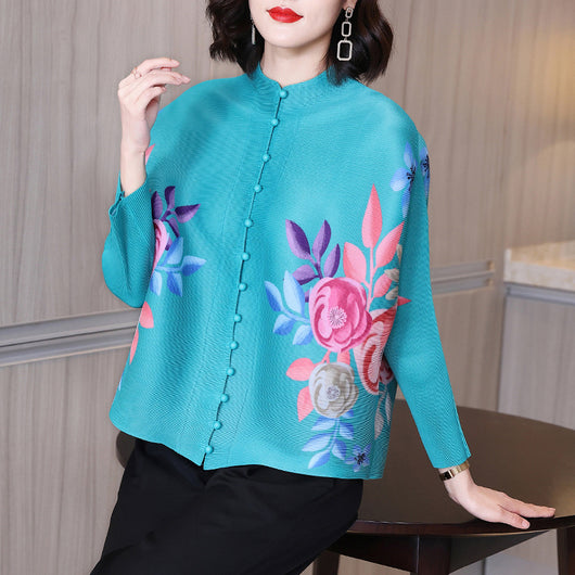 Cardigan Corto Estilo Occidental para Mujer Madura - Image 4