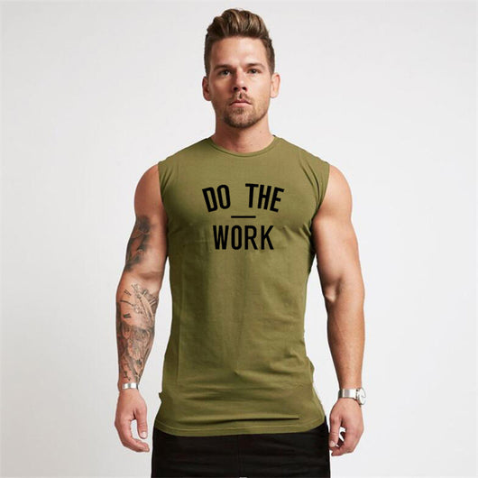 Musculosa Deportiva Estilo Europeo Americana con Estampado de Letras para Fitness - Image 8