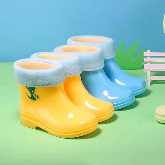 Botas de Lluvia Conejo Tubo Medio Niños Antideslizantes - Image 9