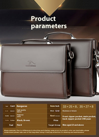 Maletín Ejecutivo Crossbody para Hombre - Bolsa de Negocios Premium - Image 33