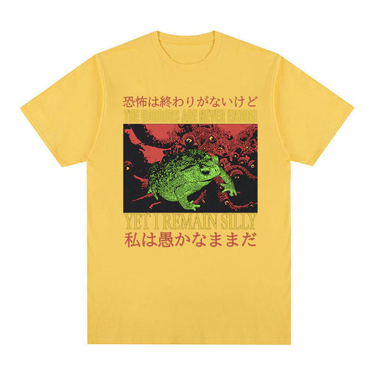 Camisa Suelta Estampada de Manga Corta para Hombre - Image 16